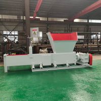 Low noise foam compactor for shredding and compacting EPS foam waste