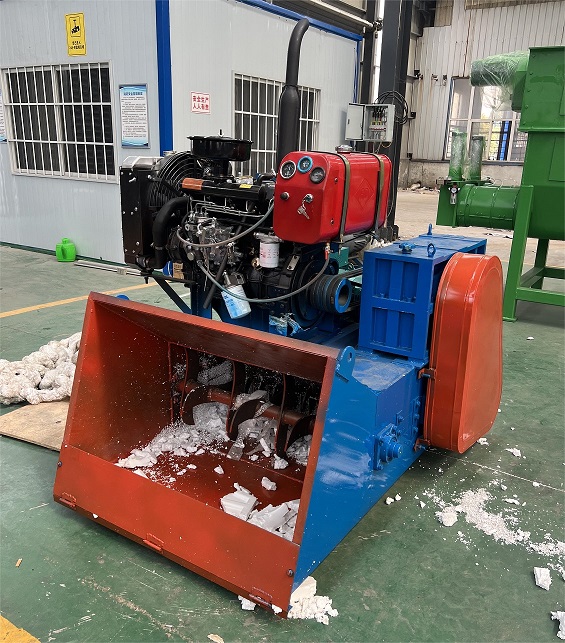 EPS foam hot melting machine