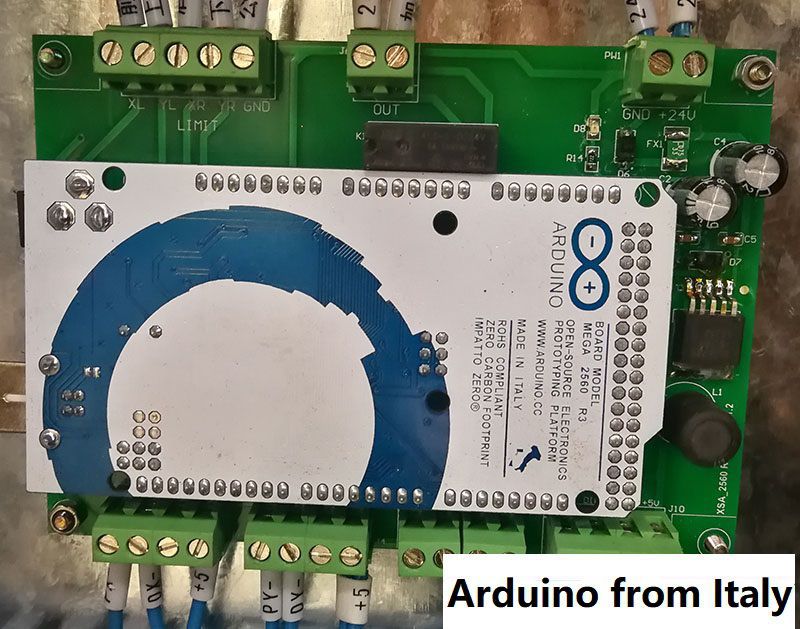 Original Arduino control from Italy