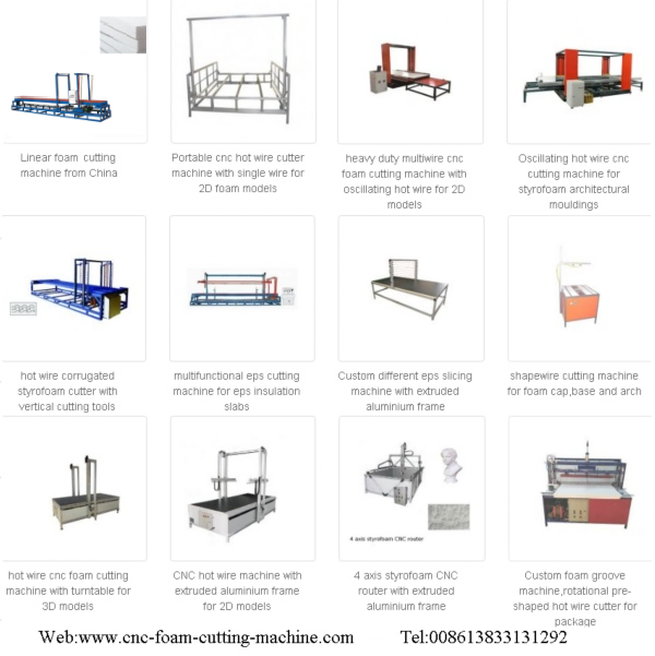 hot wire foam cutting machine from China