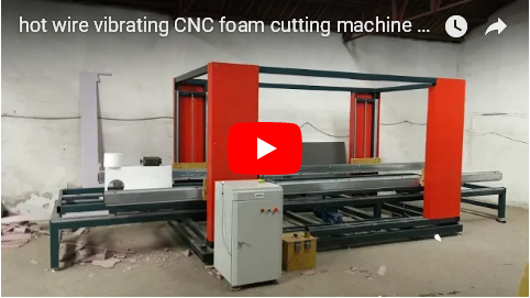 CNC hotwire 2D cutting machine for eps foam mouldings