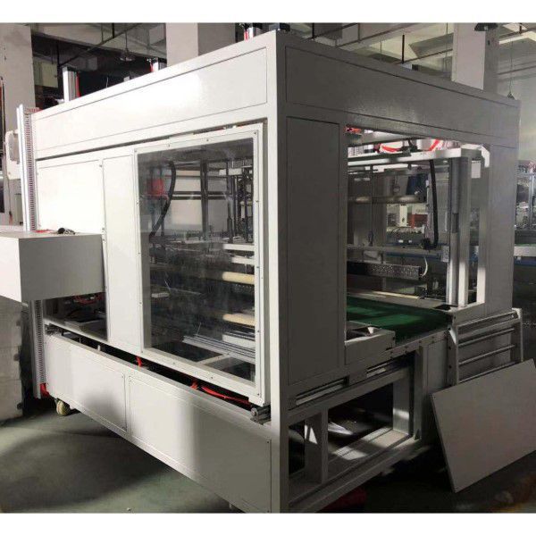 4 sided EPS package machine by PE film,6 sided EPS package machine by plastic film